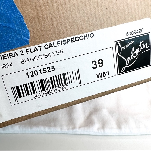 Christian Louboutin Vieira Embellished Leather Spike Sneakers - Picture 12 of 13